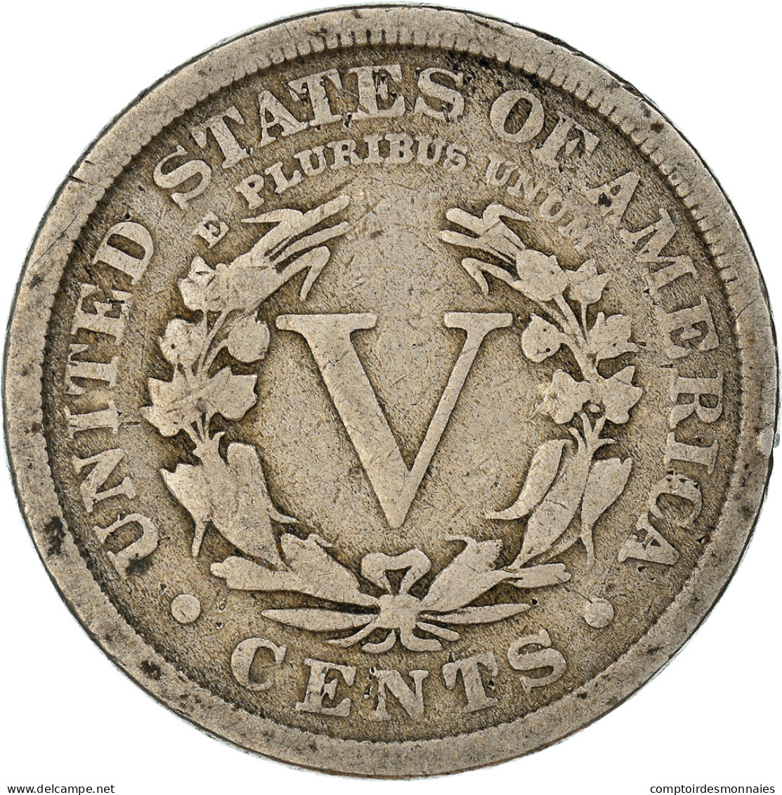 Monnaie, États-Unis, Liberty Nickel, 5 Cents, 1911, Philadelphie, TB+ - 1883-1913: Liberty