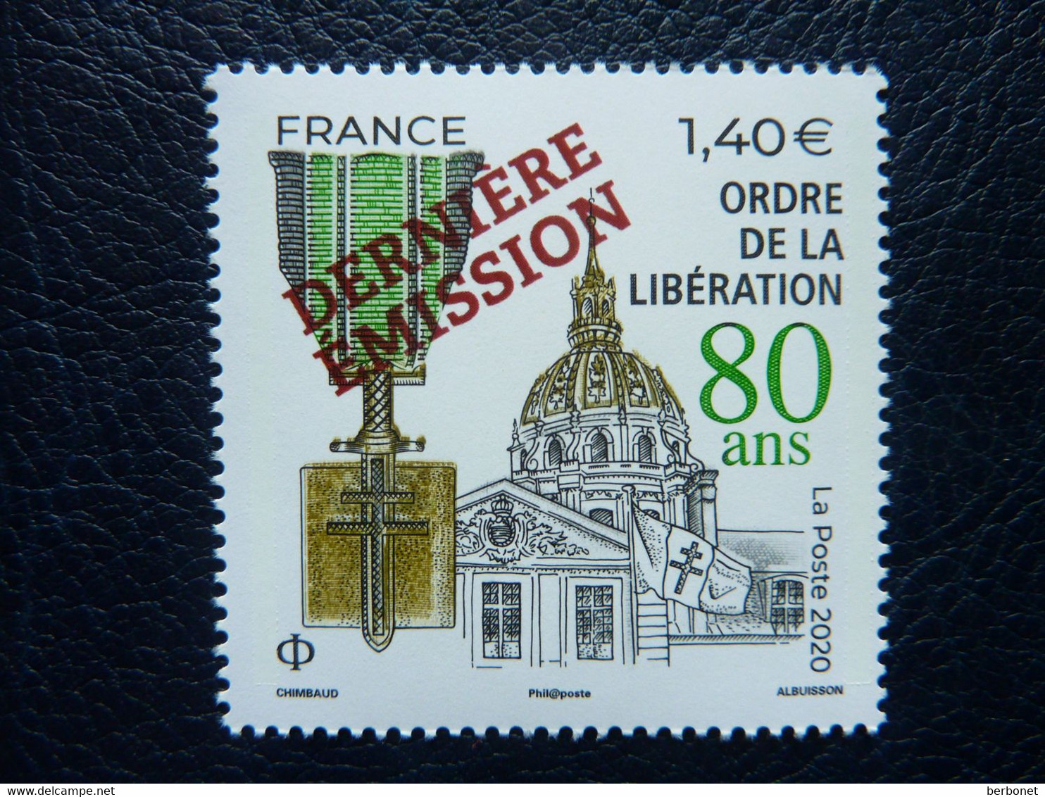 2021 Ordre De La Libération Surchargé DERNIERE EMISSION   ** MNH - Unused Stamps