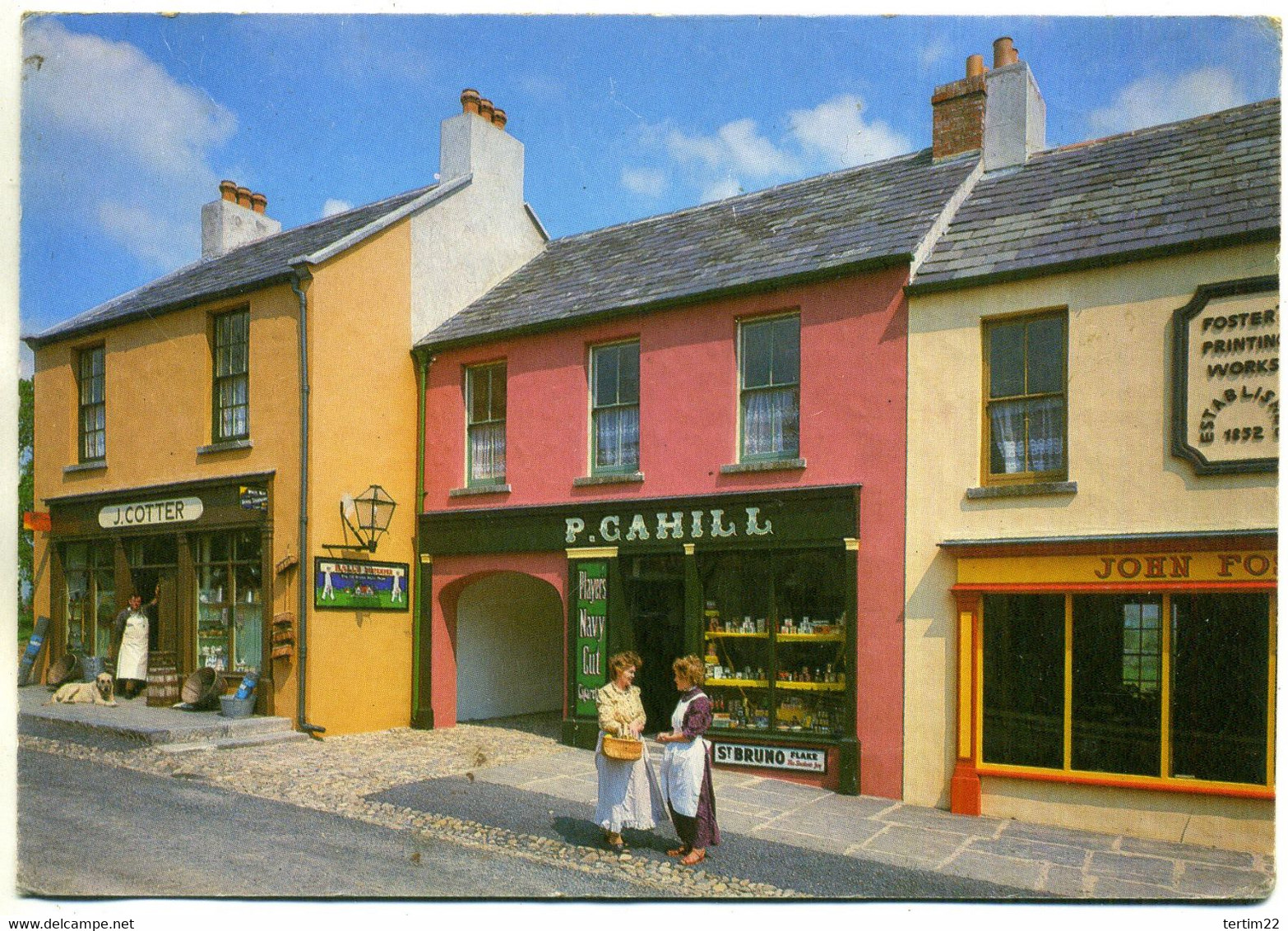 ( BUNRATTY )( CLARE )( IRLANDE ) IRISH FOLK VILLAGE - Clare