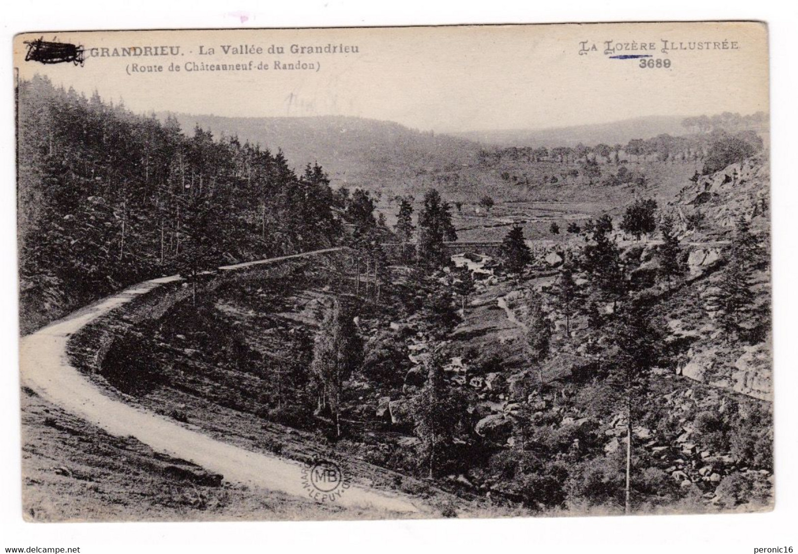 CPA Grandrieu, Lozère - Gandrieux Saint Amans