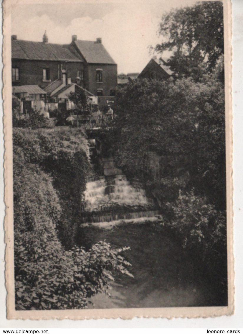 Cpa.Belgique.Quiévrain.La Cascade - Quiévrain