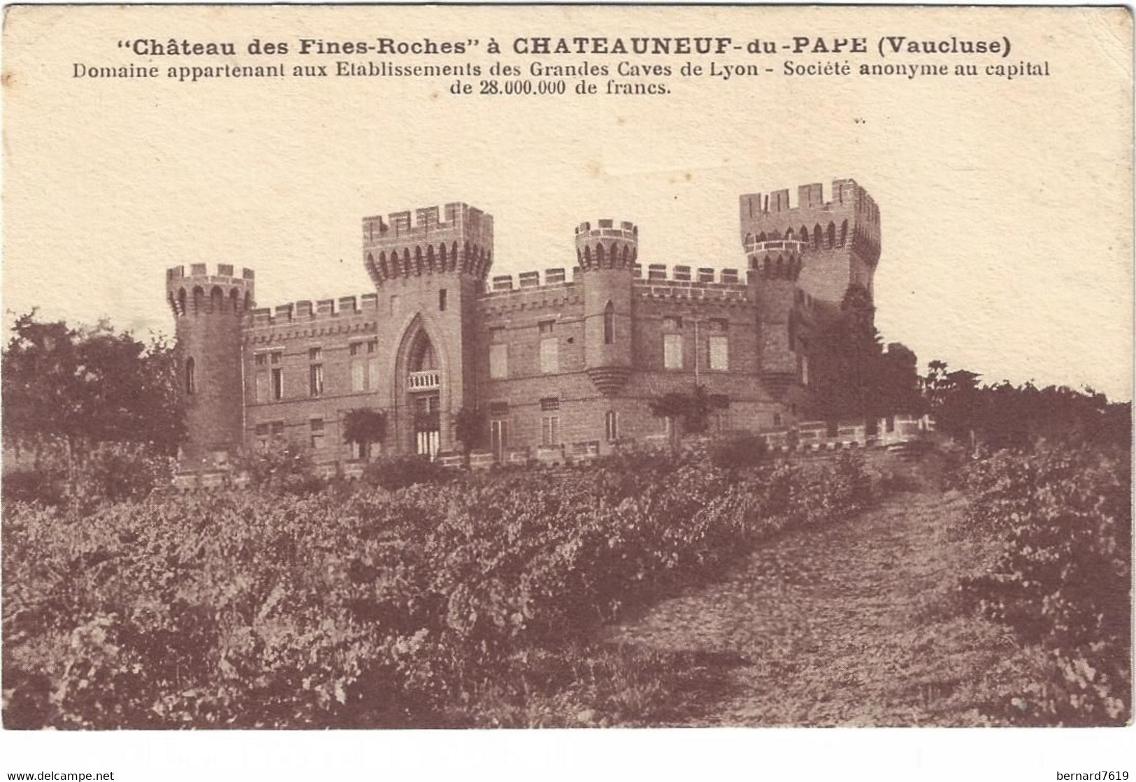 84  Chateauneuf  Du Pape  -     Chateau  Des Fines Roches - Chateauneuf Du Pape