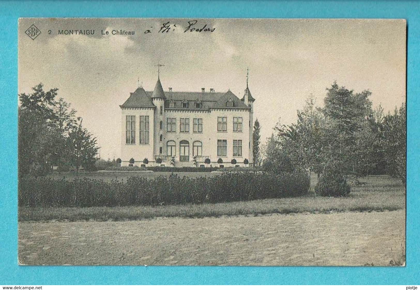 * Scherpenheuvel Zichem - Montaigu (Vlaams Brabant) * (SBP, Nr 2) Le Chateau, Kasteel, Castle, Schloss, Unique, TOP - Scherpenheuvel-Zichem