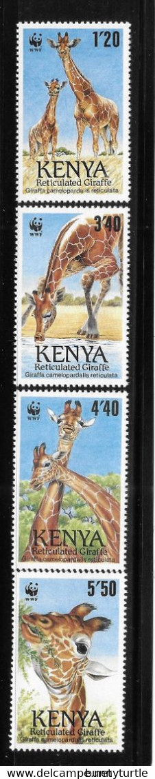 Kenya 1989 Giraffa WWF MNH - Kenya (1963-...)