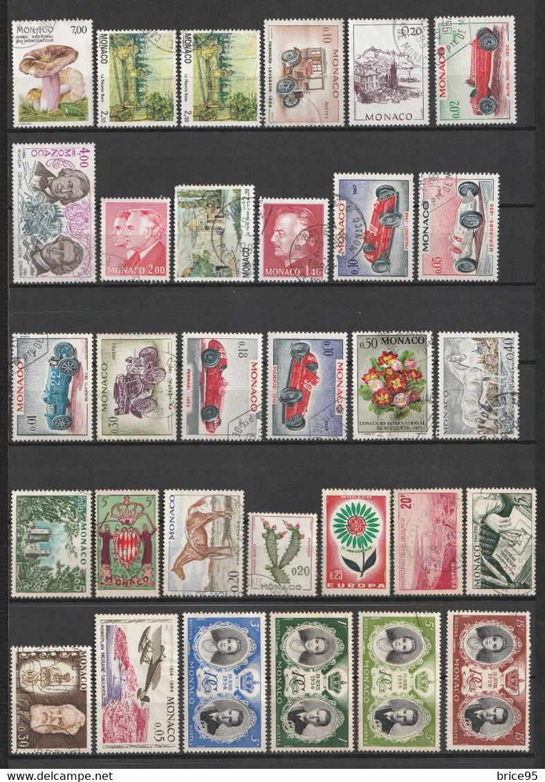 ⭐ Monaco - Lot De Timbres ⭐ - Verzamelingen & Reeksen