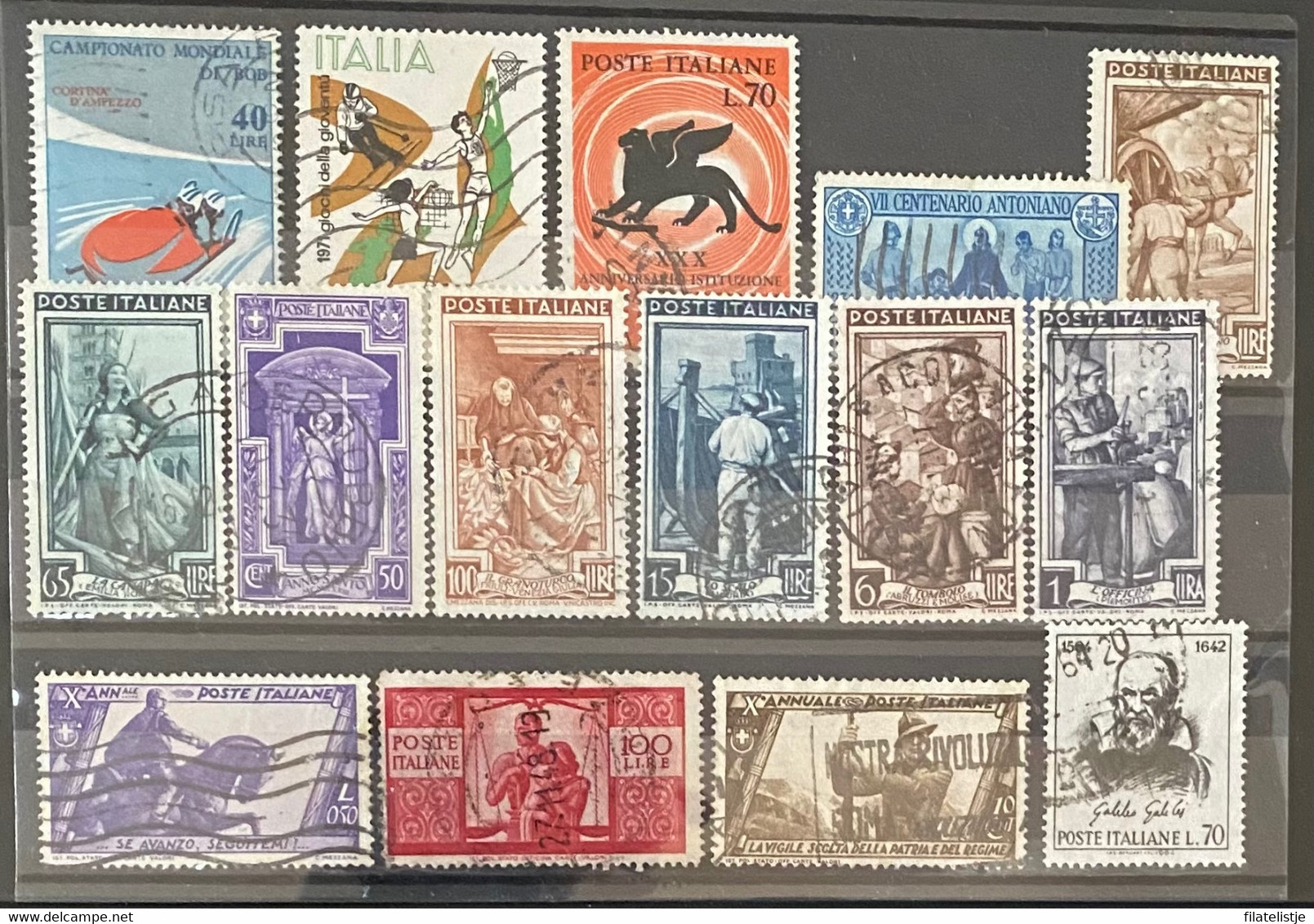 Italië Restje Zegels - Collections