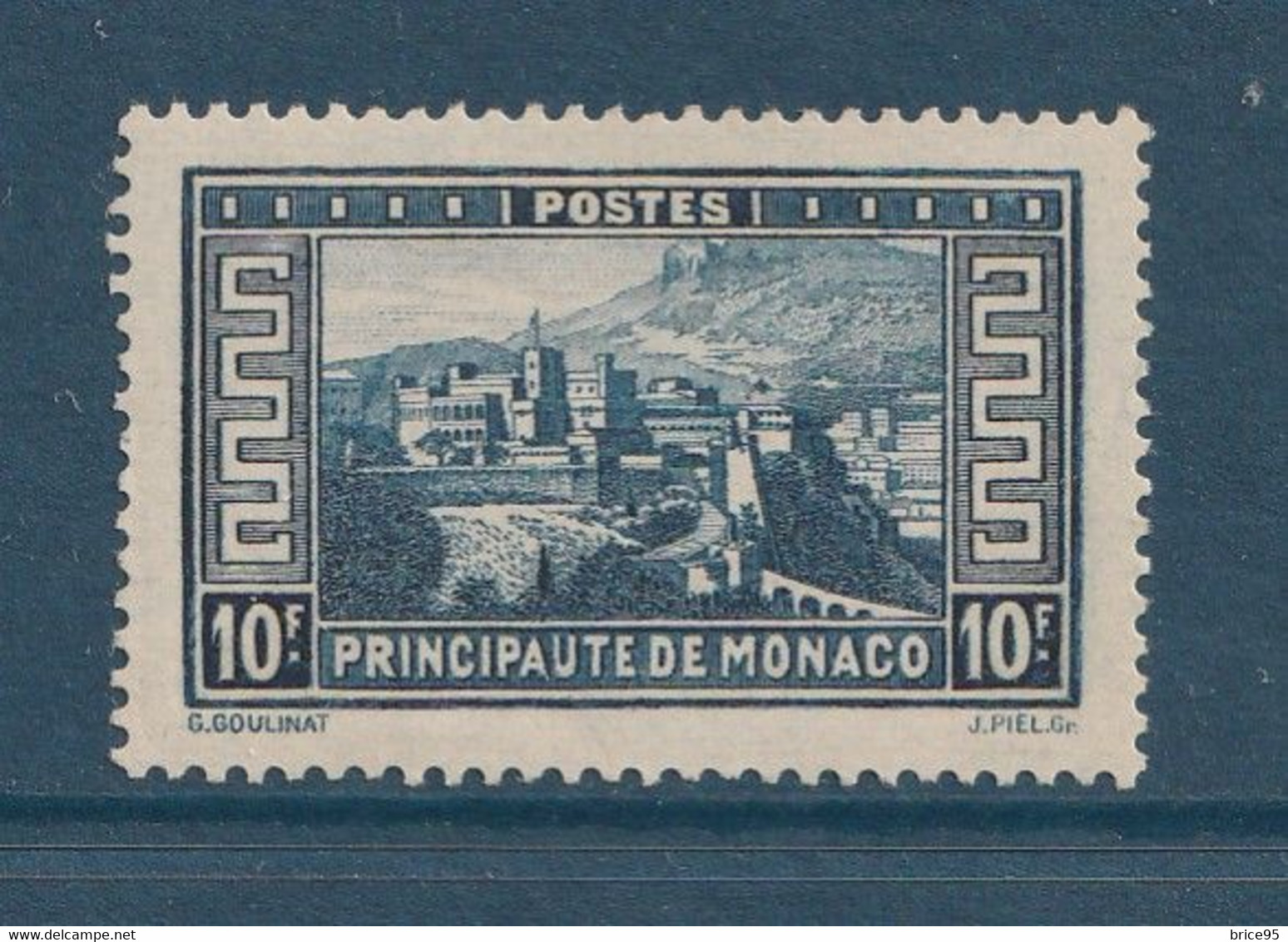 Monaco - Yt N° 133 * - Neuf Avec Charnière - 1933 à 1937 - Unused Stamps