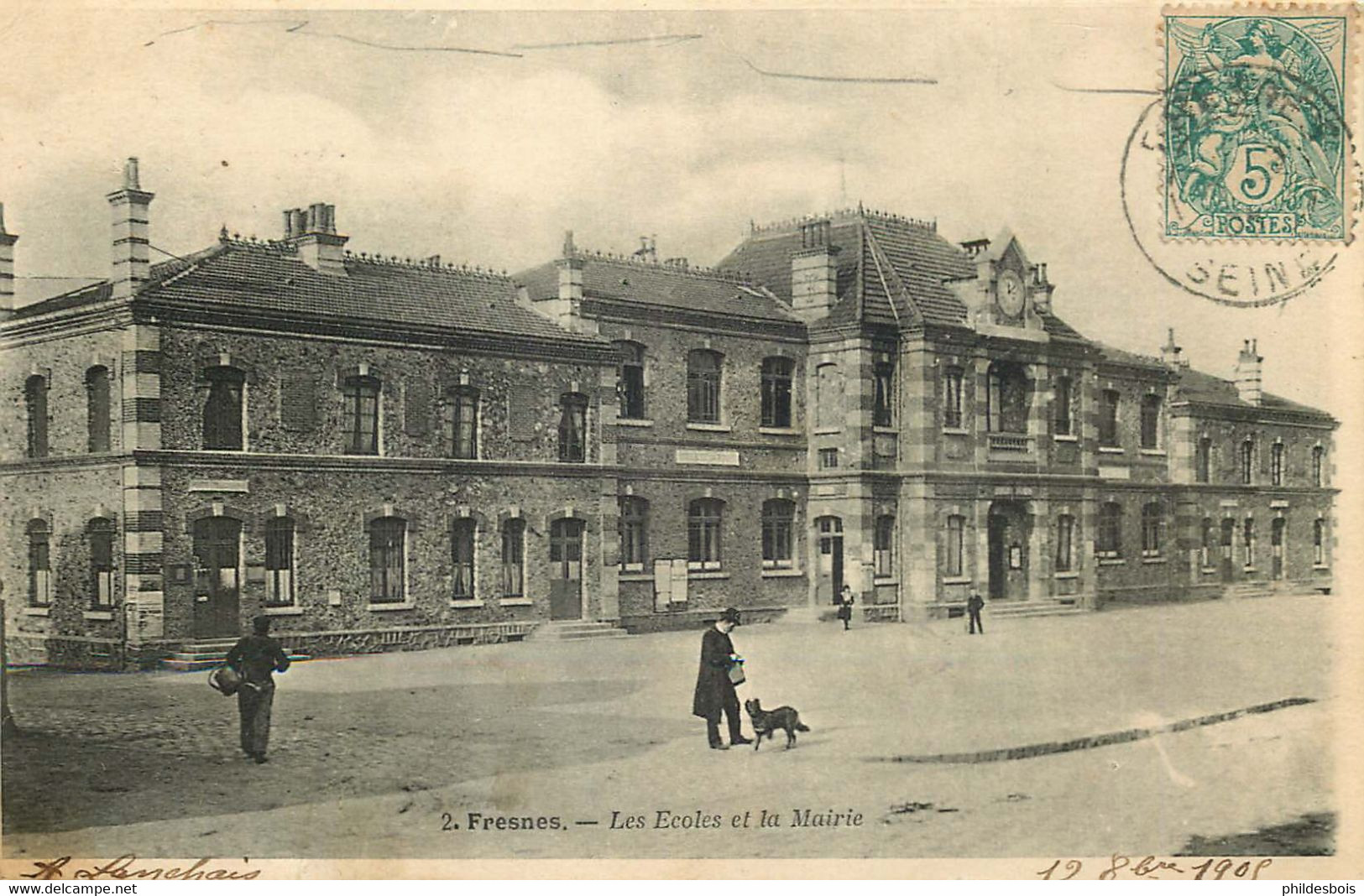 VAL DE MARNE  FRESNES  Les Ecoles Et La Mairie - Fresnes