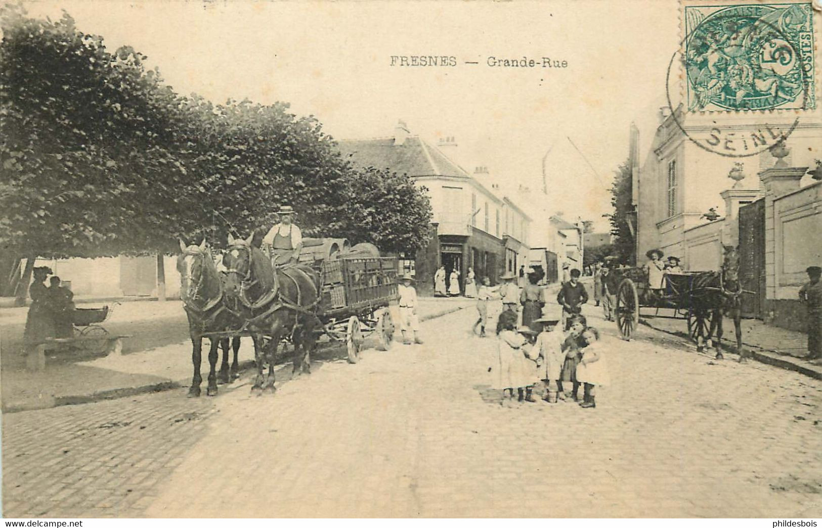 VAL DE MARNE  FRESNES  Grande Rue - Fresnes