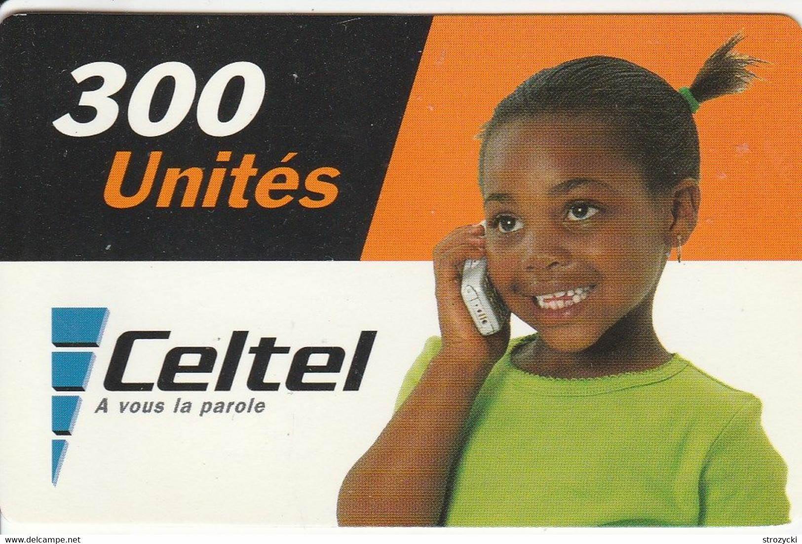 Congo (Kinshasa)- Celtel - Girl (31/12/2003) - Kongo