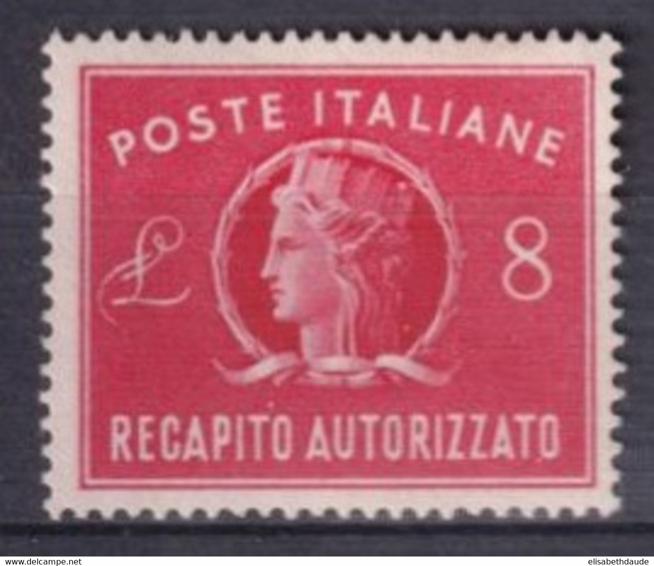 ITALIE - 1947 - EXPRES YVERT N° 34 ** MNH - COTE = 37.5 EUR - Poste Exprèsse/pneumatique