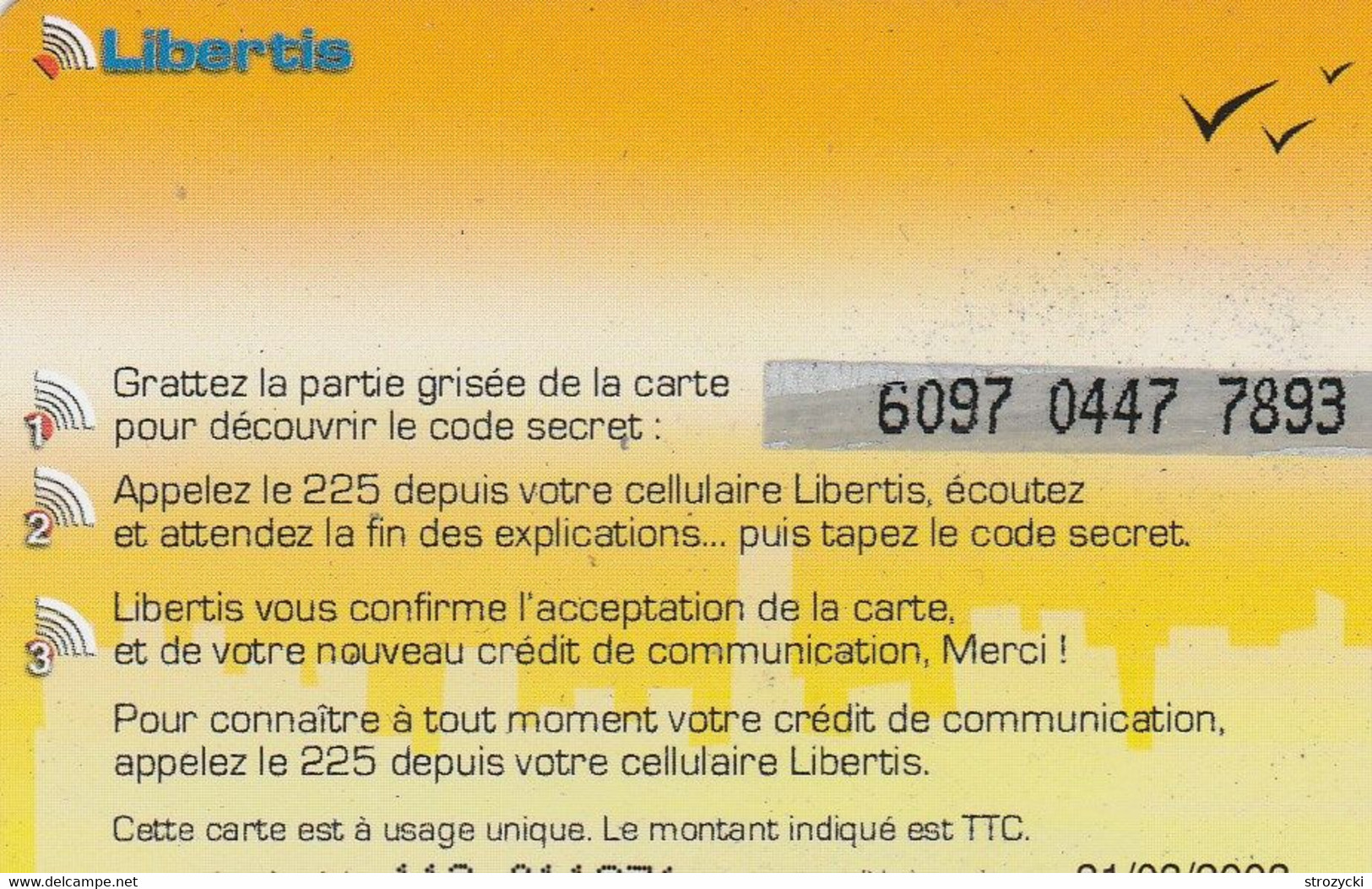 Gabon - Libertis - Estuaire (31/03/2003) - Gabon