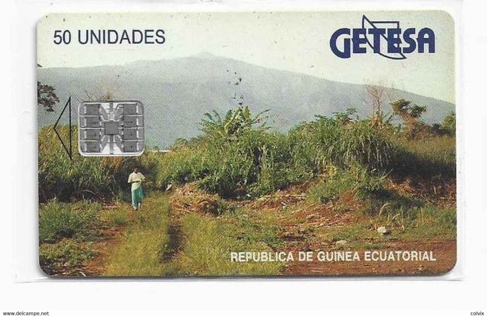 GUINEE EQUATORIALE REF MV CARDS EQG-07 LANDSCAPE N° C61156086 - Guinea Ecuatorial