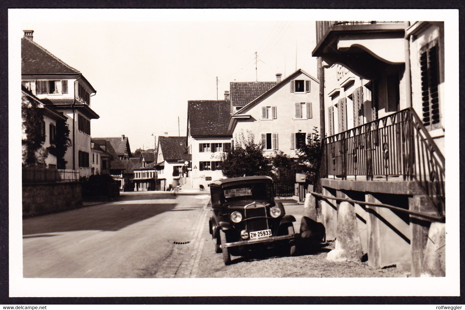 1939 Mit Feldpost Gelaufene AK Aus Dielsdorf. Auto Nahansicht. - Dielsdorf