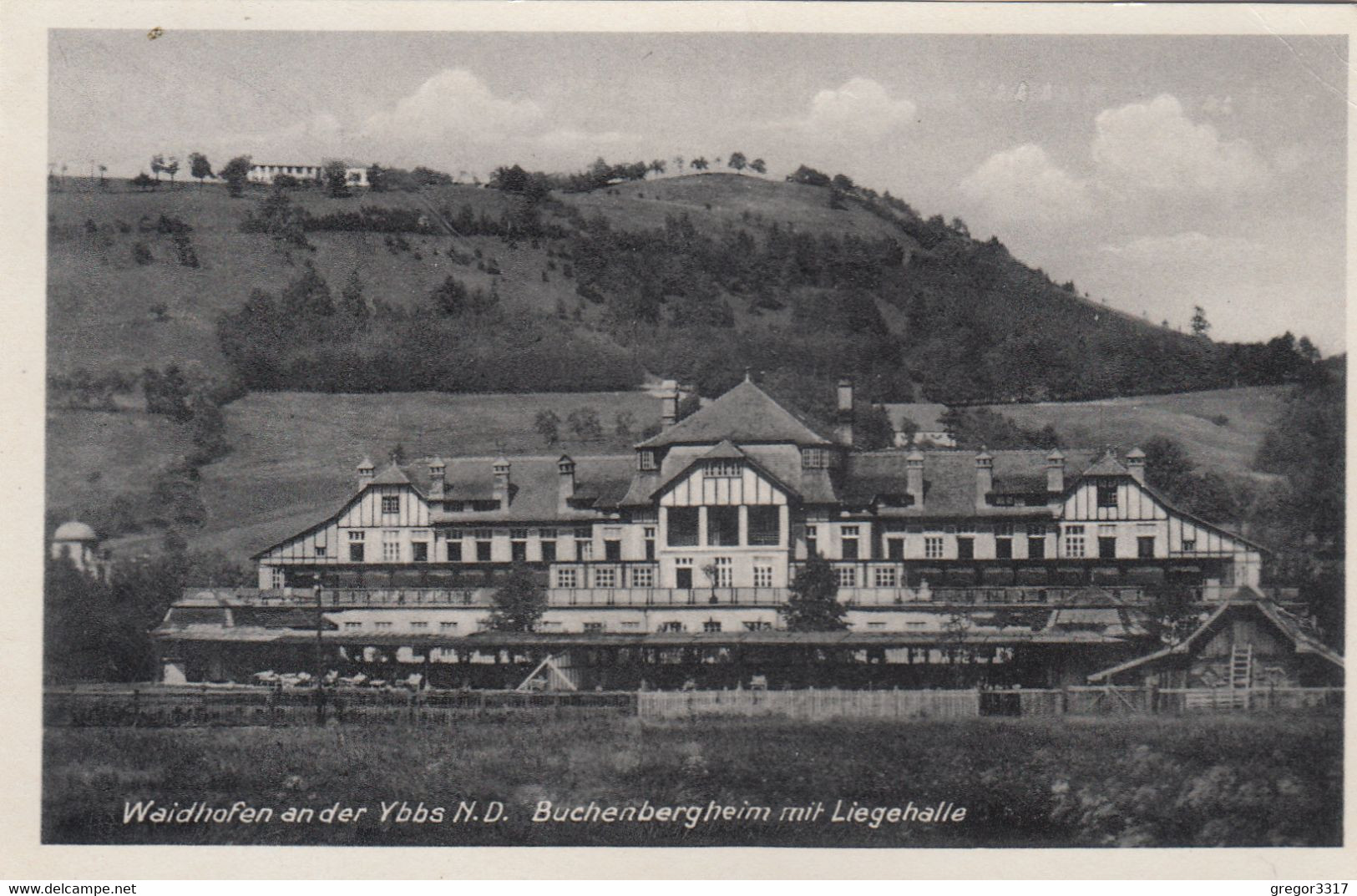A2805) WAIDHOFEN An Der YBBS - Niederdonau - Buchenbergheim Mit Liegehalle ALT ! 3.7.1943 - Waidhofen An Der Ybbs