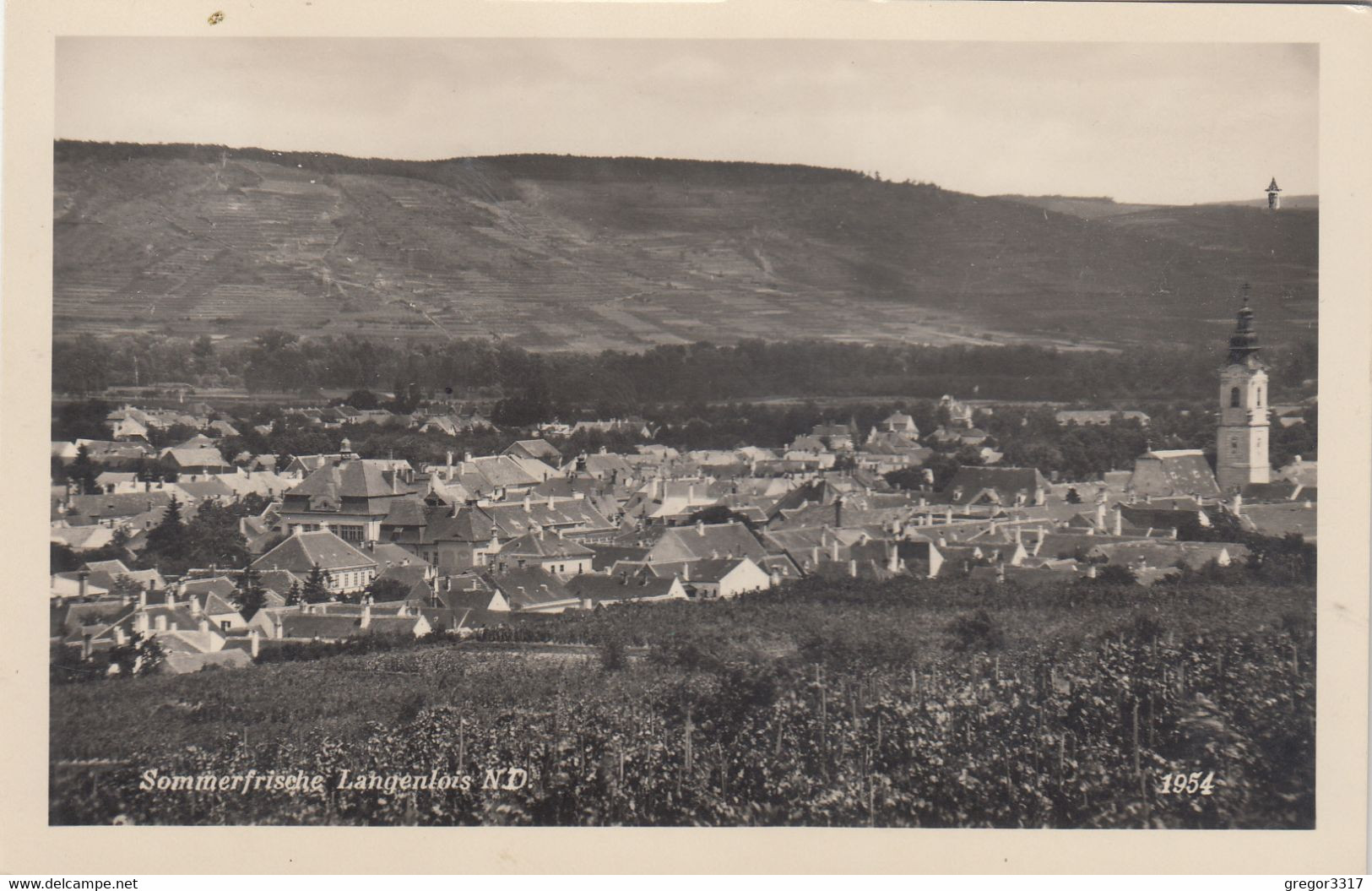 A2807) LANGENLOIS - Niederdonau - Häuser Kirchturm Usw. ALT ! 1939 - Langenlois