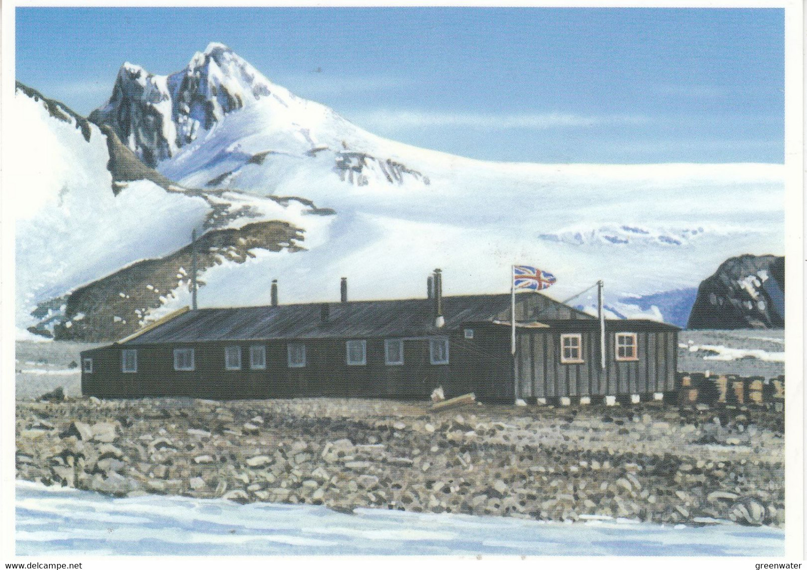 British Antarctic Territory (BAT) Postcard Base D Hope Bay Unused (BA103) - Briefe U. Dokumente