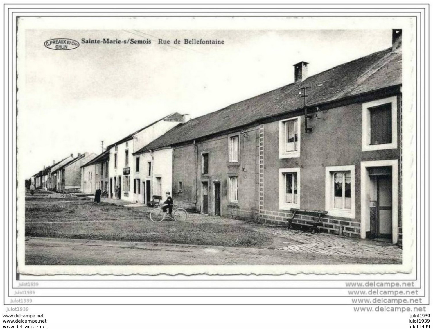 SAINTE - MARIE ..--  Rue De BELLEFONTAINE . - Etalle