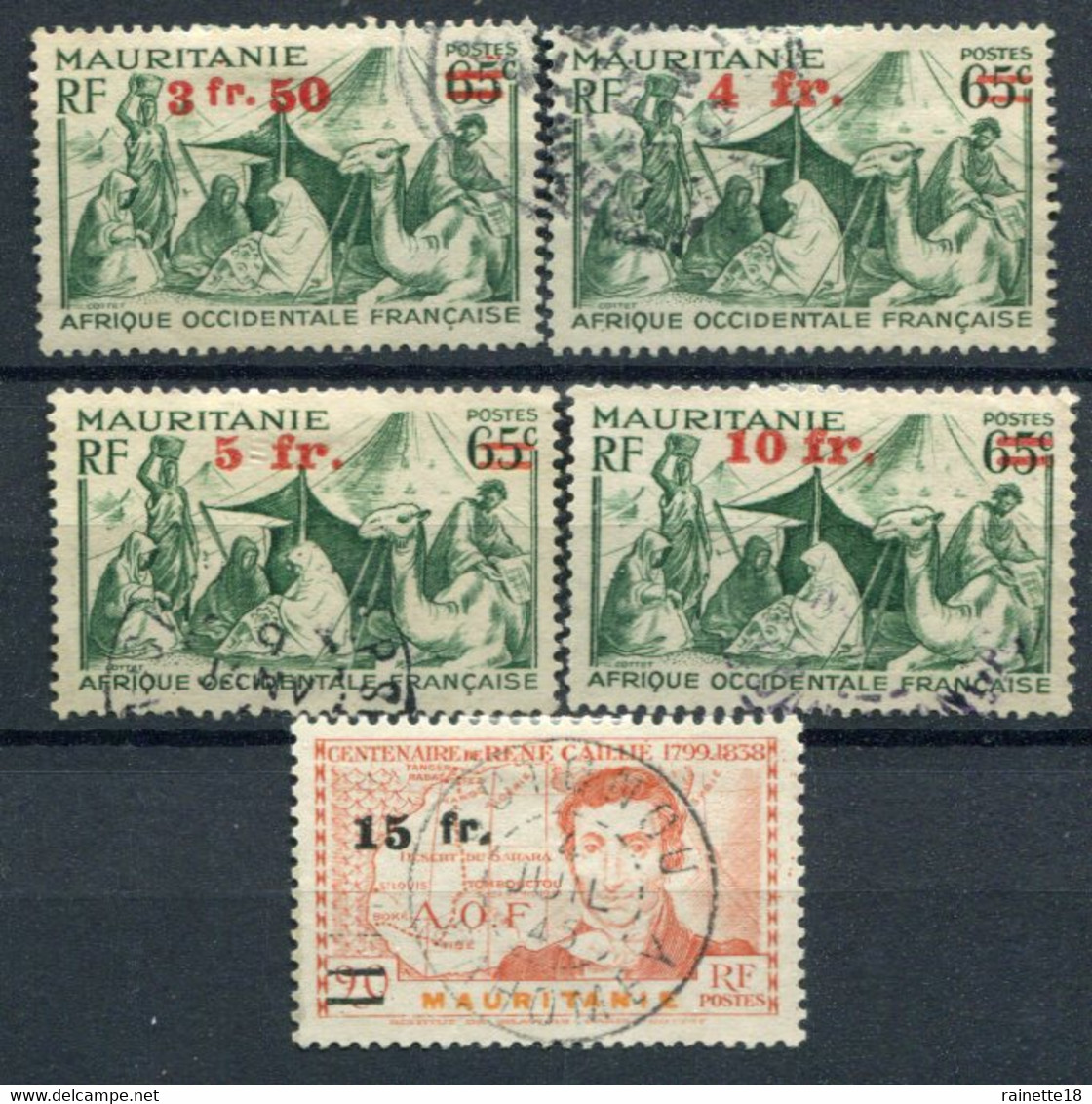 Mauritanie       133/137   Oblitéré - Used Stamps