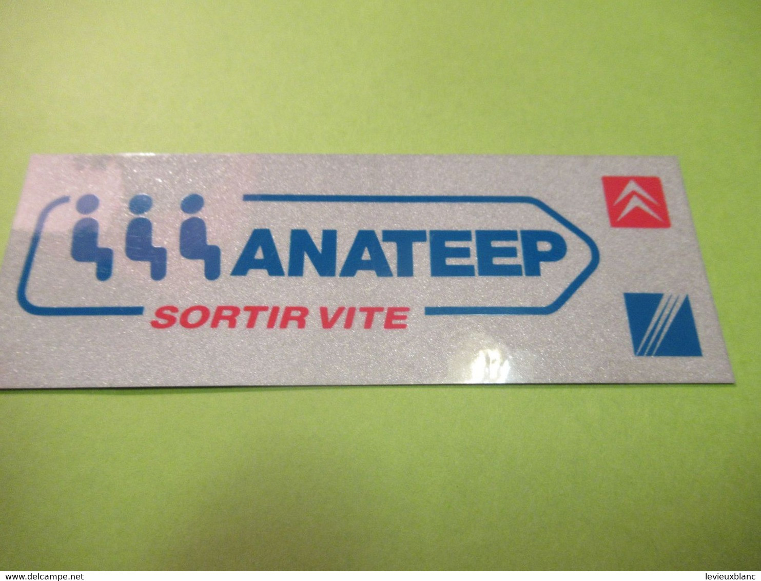 CITROEN / ANATEEP/Association Nationale Pour Les Transports Educatifs De L'Enseignement Public/ Vers 1970-1980   ACOL155 - Autocollants