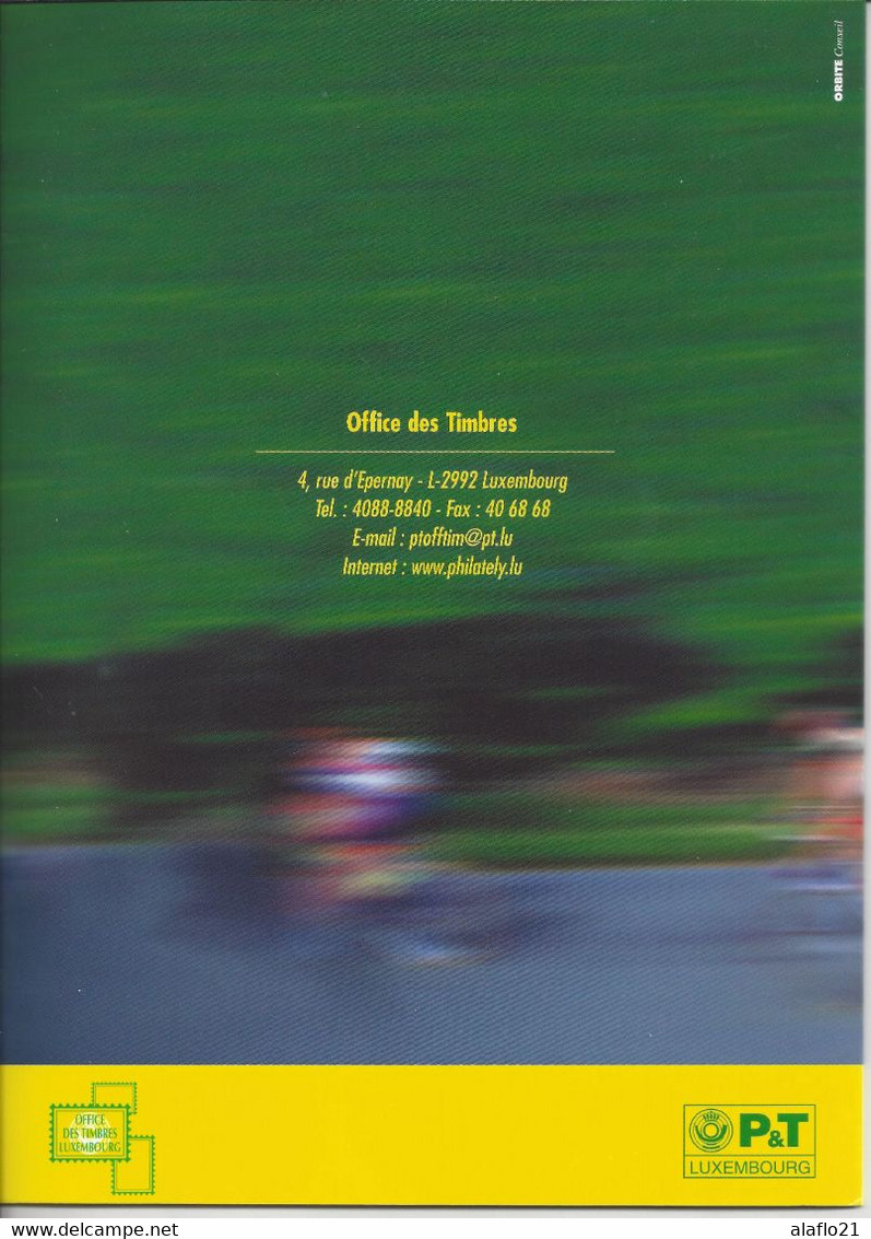 ENCART EMIS Pour DEPART TOUR De FRANCE 2002 à LUXEMBOURG -  6 Scans - Covers & Documents