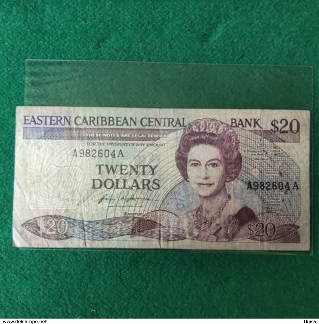 EAST CARIBBEAN 20 DOLLARS - East Carribeans