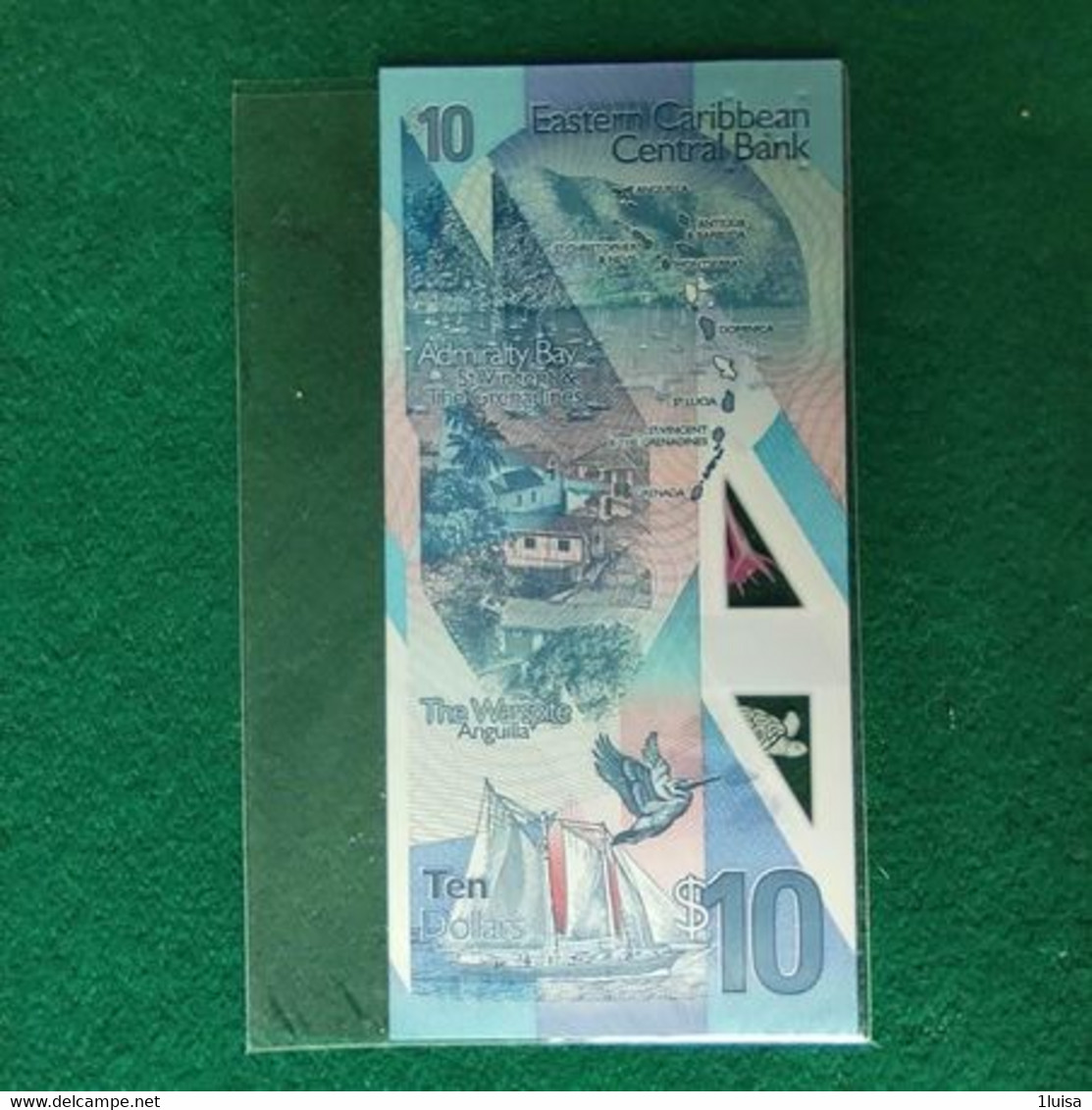 EAST CARIBBEAN 10 DOLLARS 2019 - East Carribeans