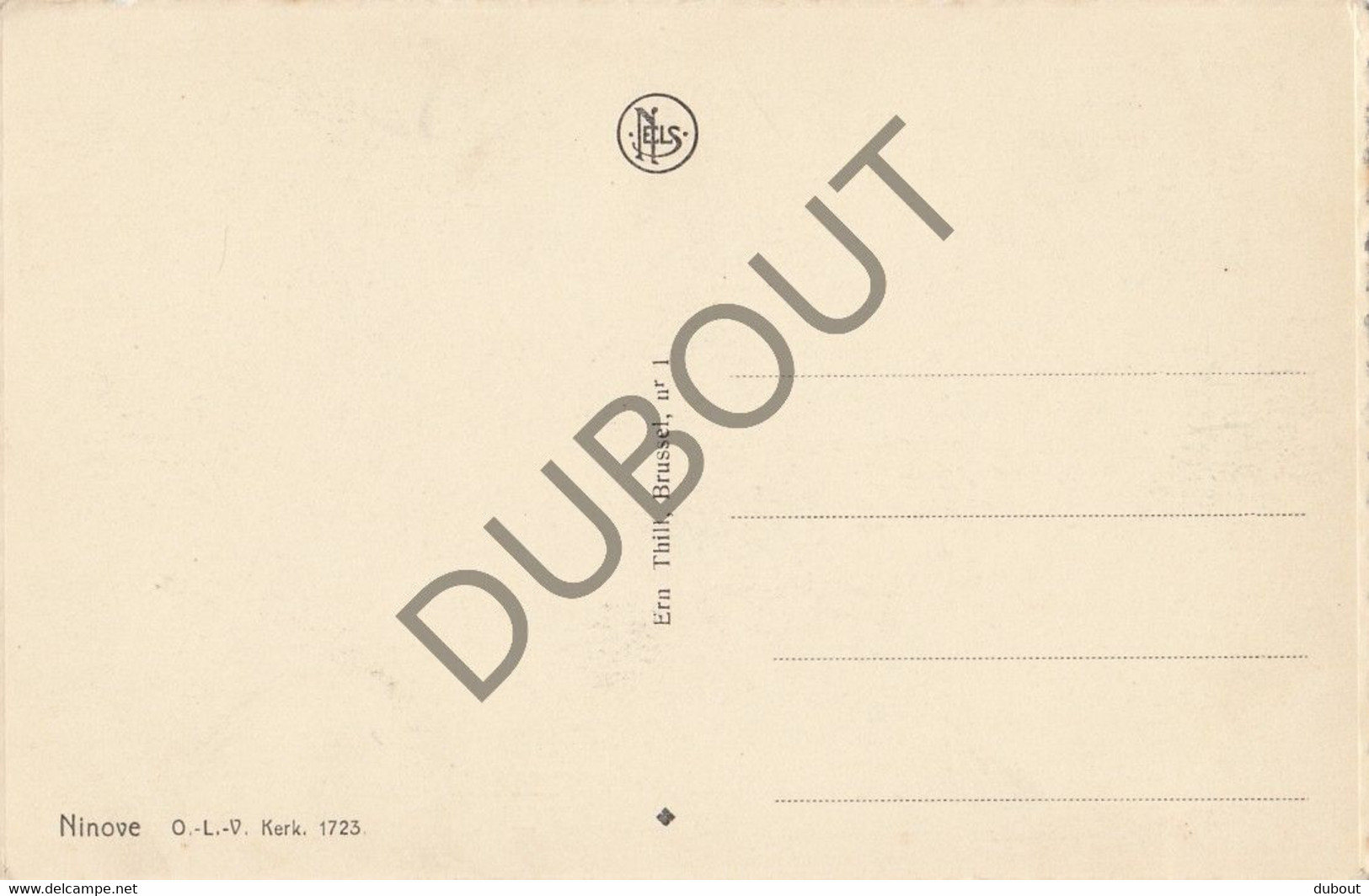 Postkaart-Carte Postale - NINOVE - OLV Kerk  (C1263) - Ninove