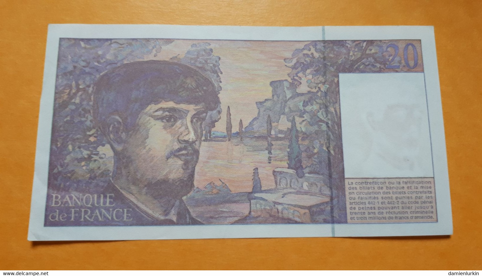 FRANCE DEBUSSY 20 FRANCS 1997 2 BILLETS NUMEROS QUI SE SUIVENT PRESQUE/ALMOST UNC P-151i - 20 F 1980-1997 ''Debussy''