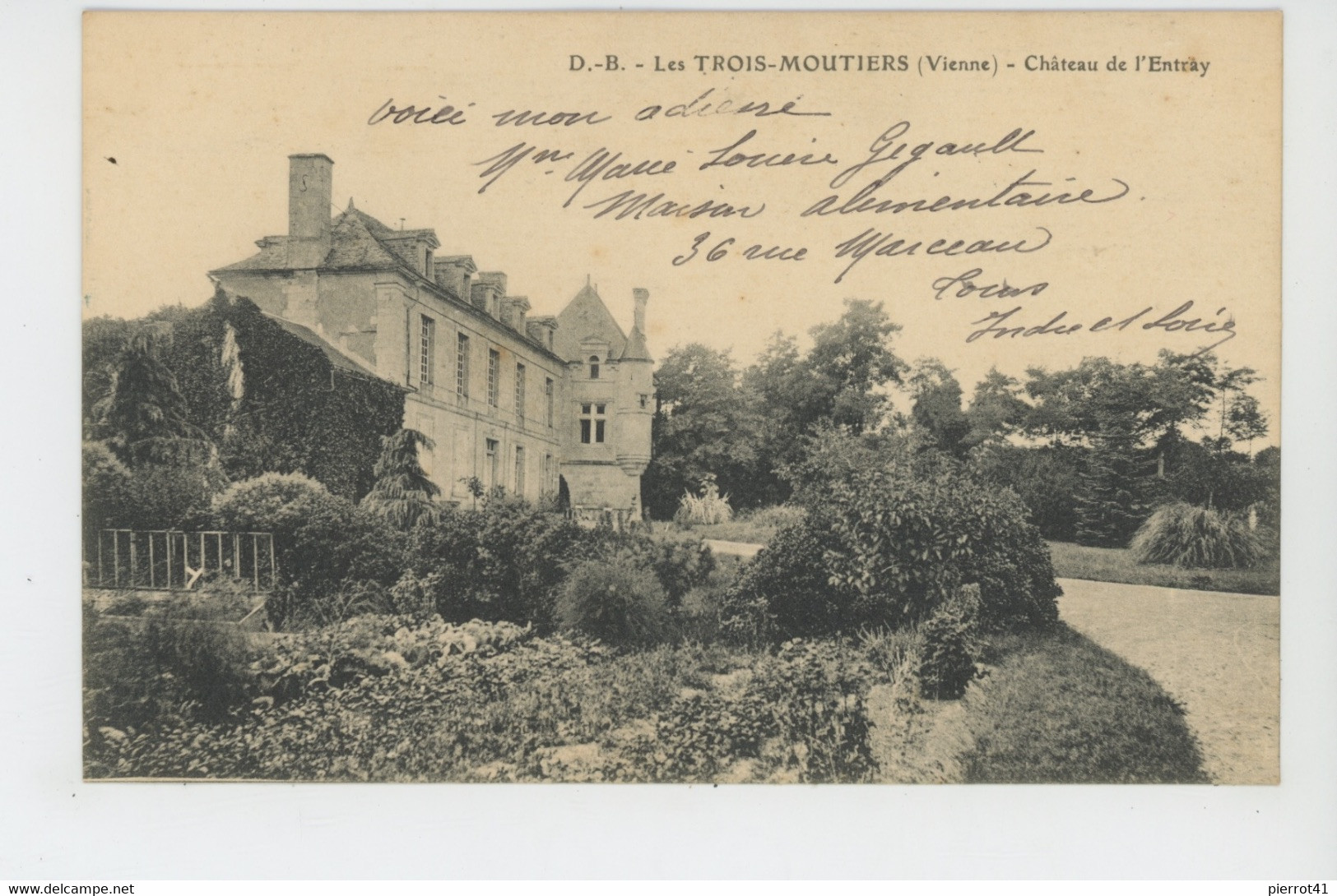 LES TROIS MOUTIERS - Château De L'Entray - Les Trois Moutiers