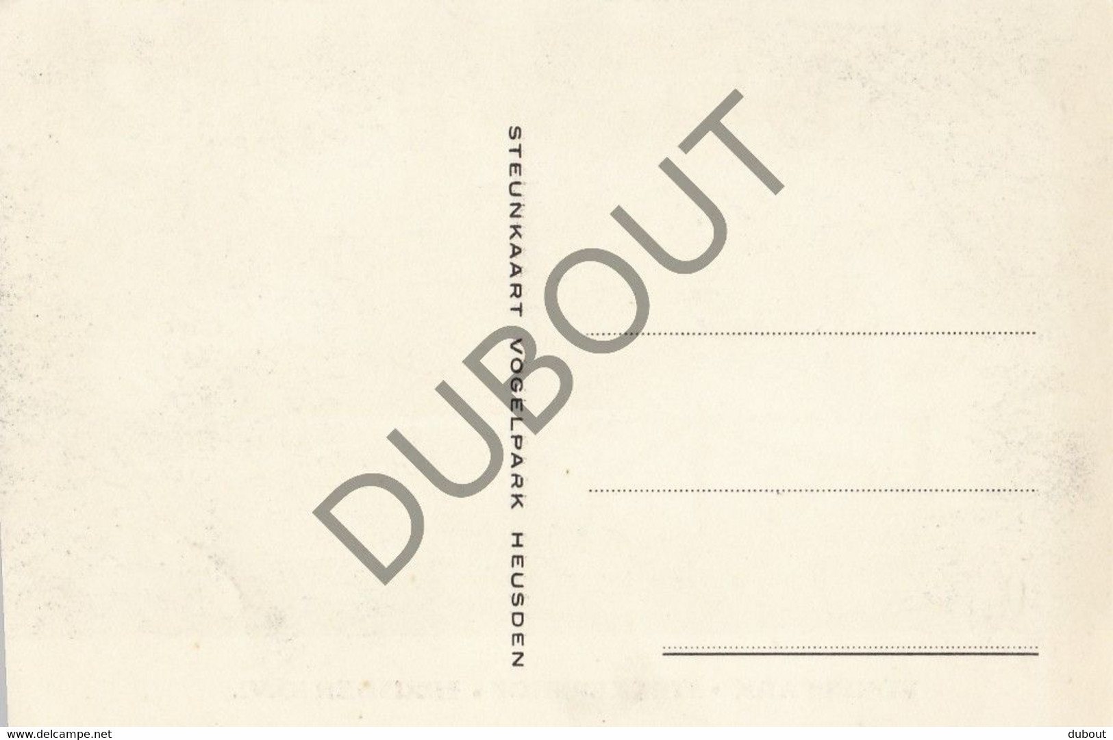 Postkaart-Carte Postale - HEUSDEN - Vogelpark Stekkershof   (C1456) - Destelbergen
