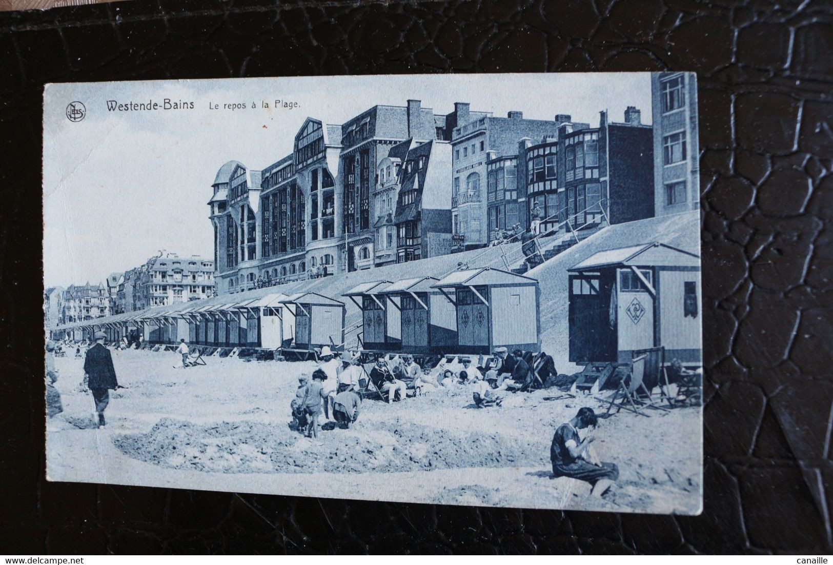 G-205 /  Flandre Occidentale  Westende-Bains  Le Repos à La Plage  / Circulé 19? - Westende