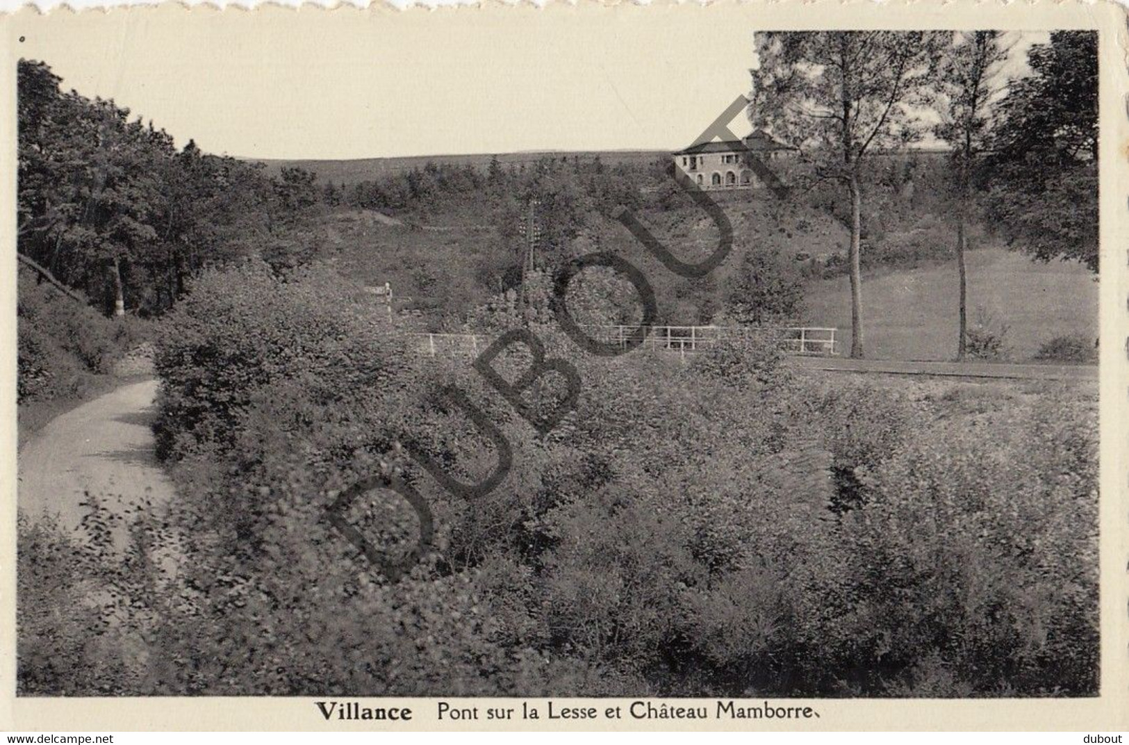 Postkaart-Carte Postale - VILLANCE - Pont Sur La Lesse Et Château Mamborre  (C1331) - Libin