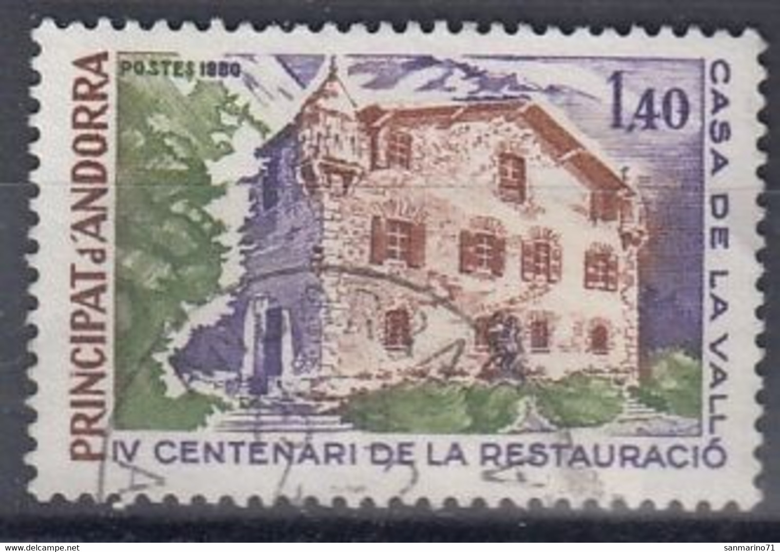 FRENCH ANDORRA 310,used - Usados