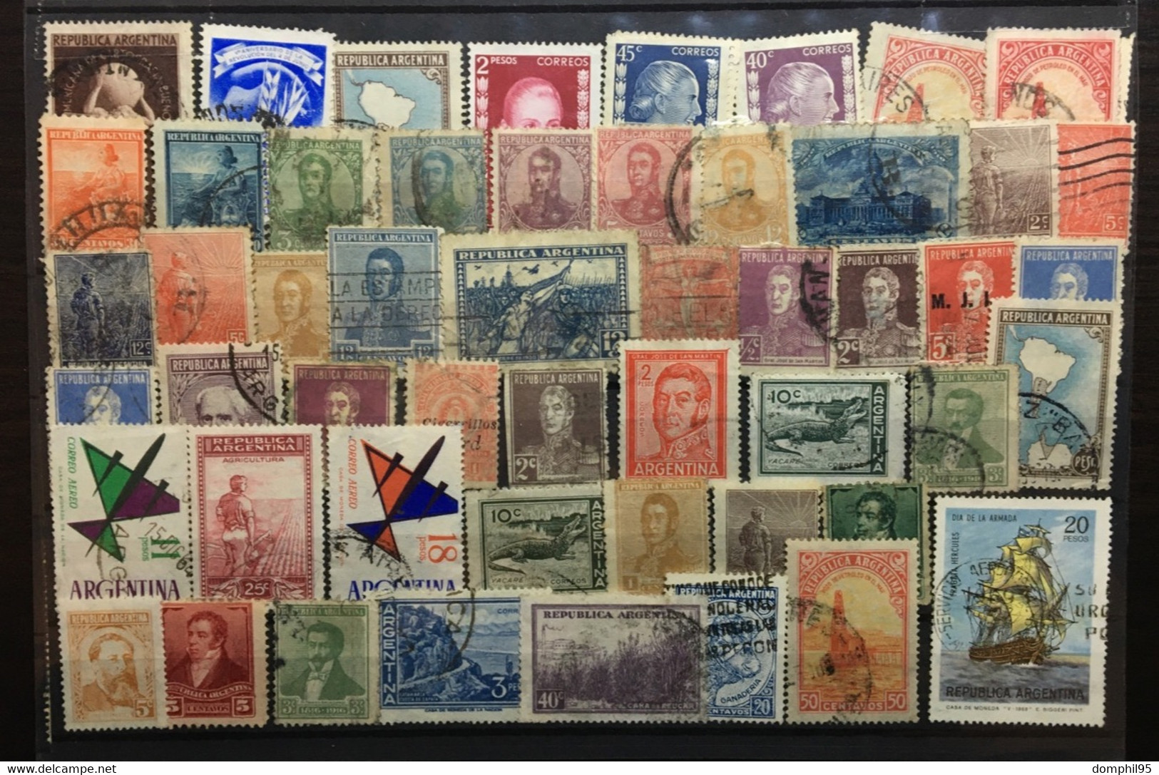 ARGENTINE - Collection Plus De 150 Timbres Classiques Et Semi Moderne - Collections, Lots & Séries