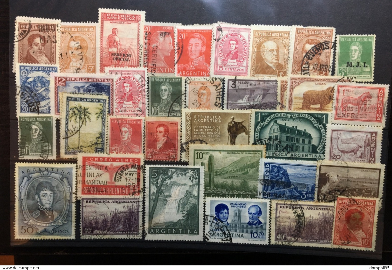 ARGENTINE - Collection Plus De 150 Timbres Classiques Et Semi Moderne - Collections, Lots & Séries