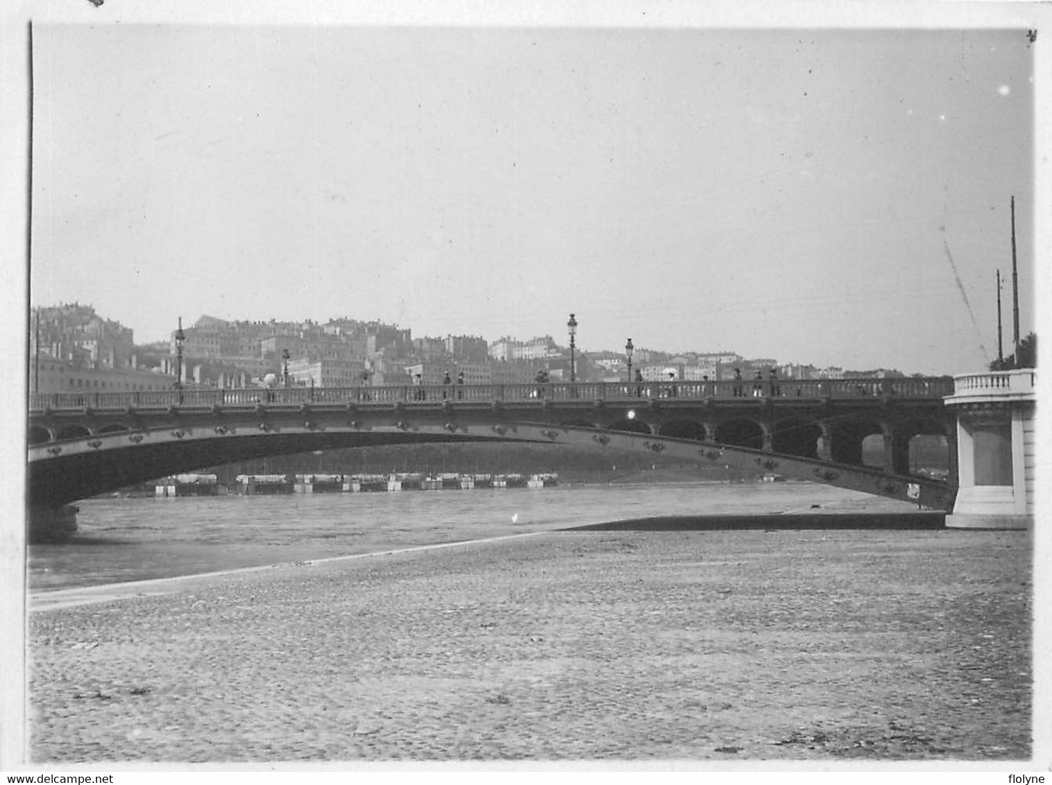 Lyon - 6ème - Photo Ancienne - Le Pont Morand Sur Le Rhône - Lyon 6