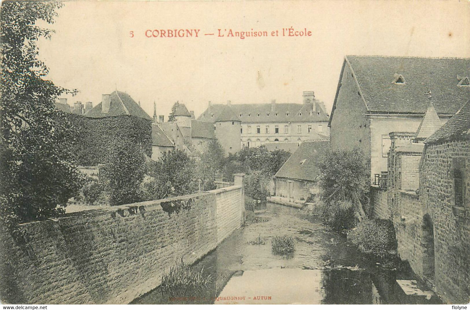 Corbigny - L'anguison Et école Du Village - Corbigny