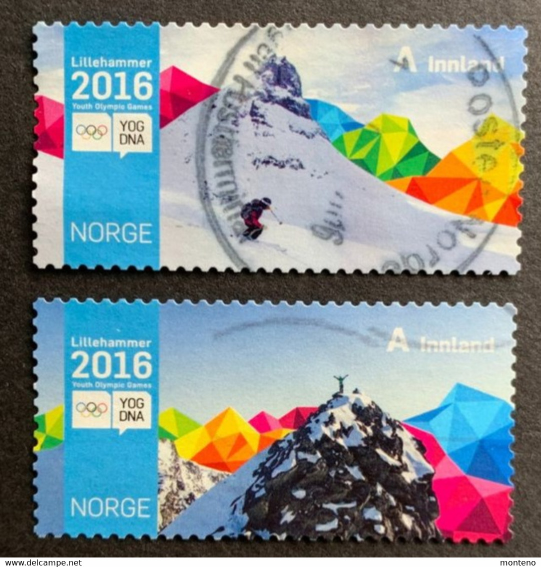 Norvège  2016  Y Et T 1840/1 O - Used Stamps