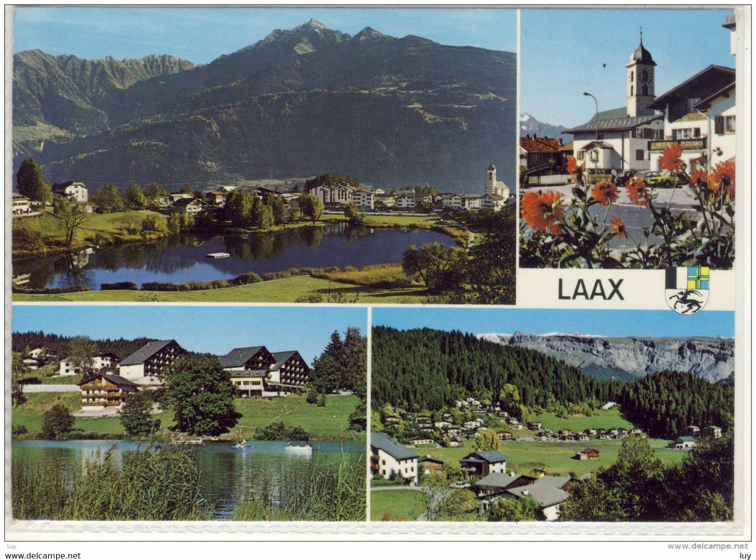 LAAX - Graubünden, Mehrbildkarte, Panorama - Laax