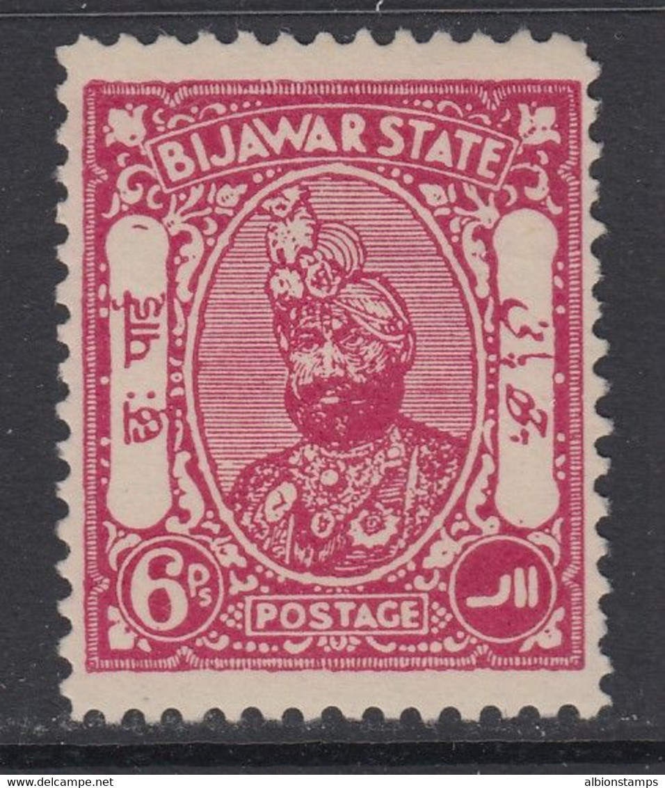 Bijawar (India), Scott 2 (SG 2), MNG (no Gum) - Bijawar