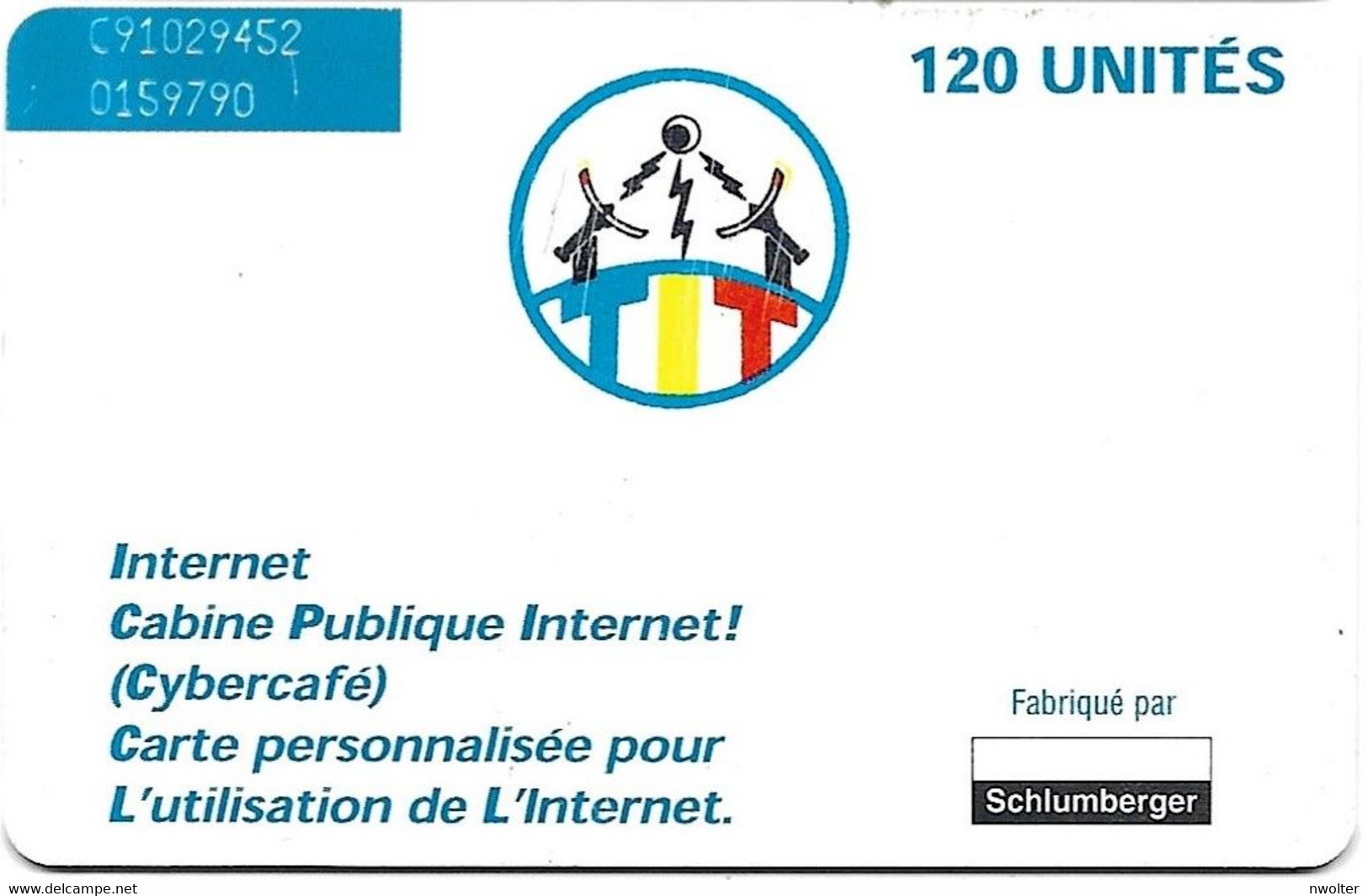 @+ Tchad - Internet 2 - Serie C91029452 - Ref : CHD-41 - Ciad