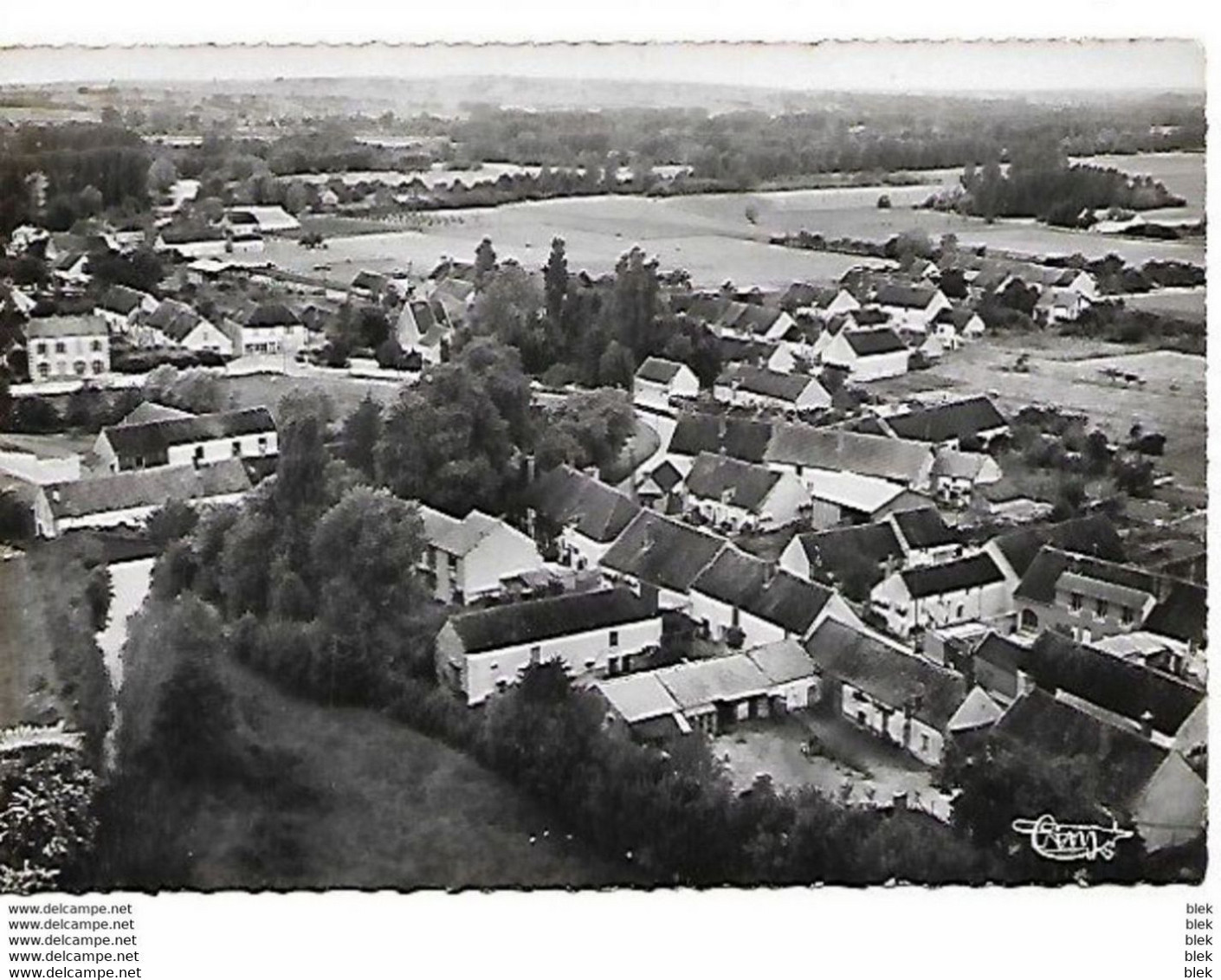 89 . Yonne . Gurgy :   Vue Aerienne . - Gurgy