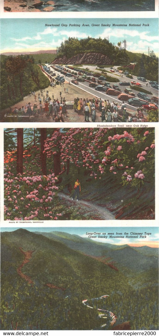 pochette dépliante CPSM de 18 vues, Etats-Unis (Tennessee) Oak Ridge - Greetings from Home of the Atomic Bomb
