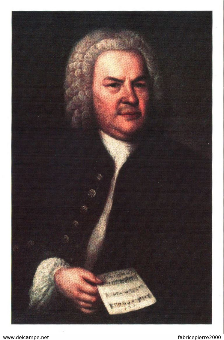 CPA Allemagne (Saxe) Leipzig - Museum Für Geschichte Der Stadt. Johann-Sébastian BACH Par Elias Gottlob Haußmann TBE - Sänger Und Musikanten