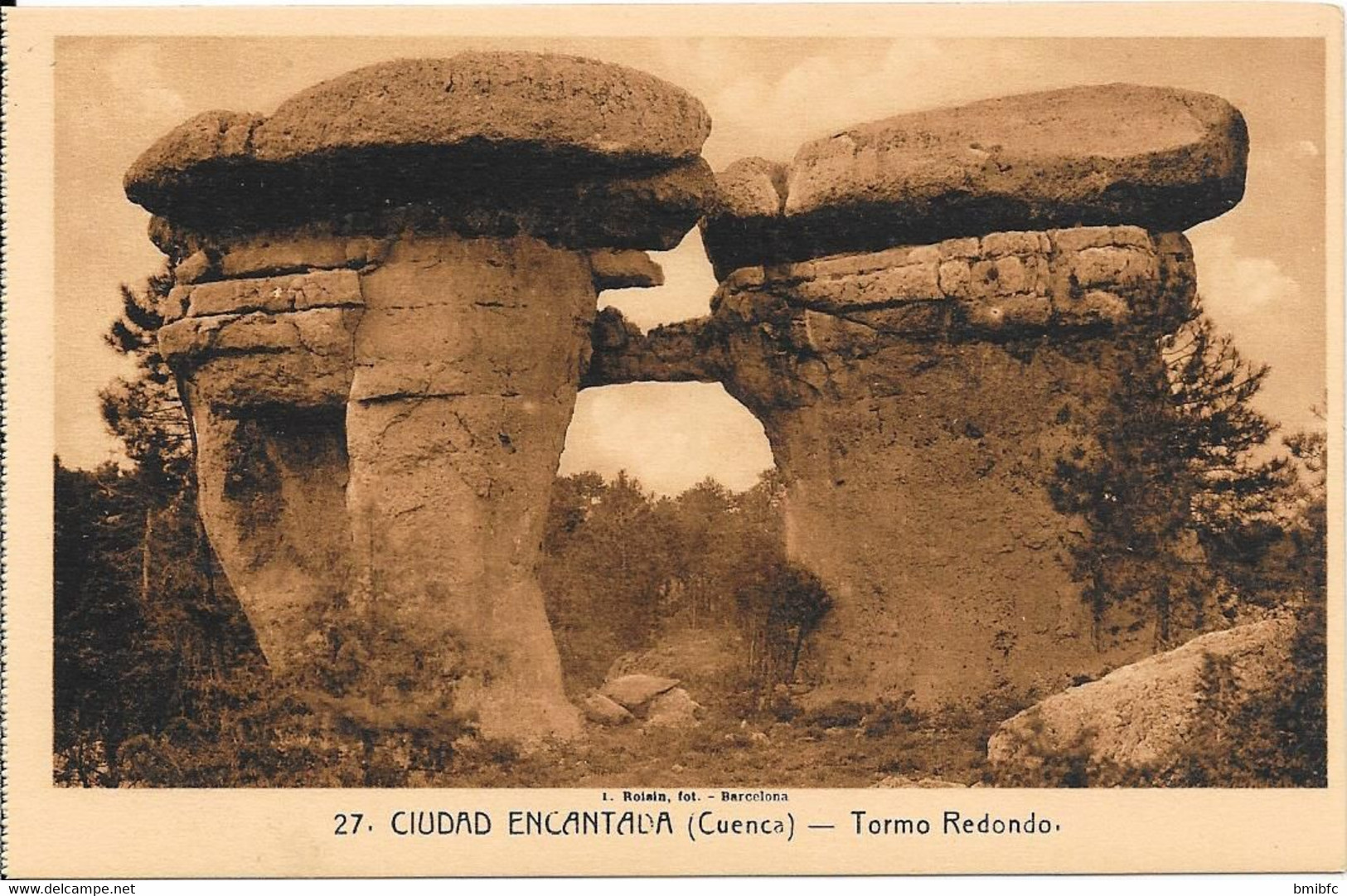 ( Thème Rocher) - CIUDAD ENCANTADA (Cuenca) - Tormo Redondo - Cuenca