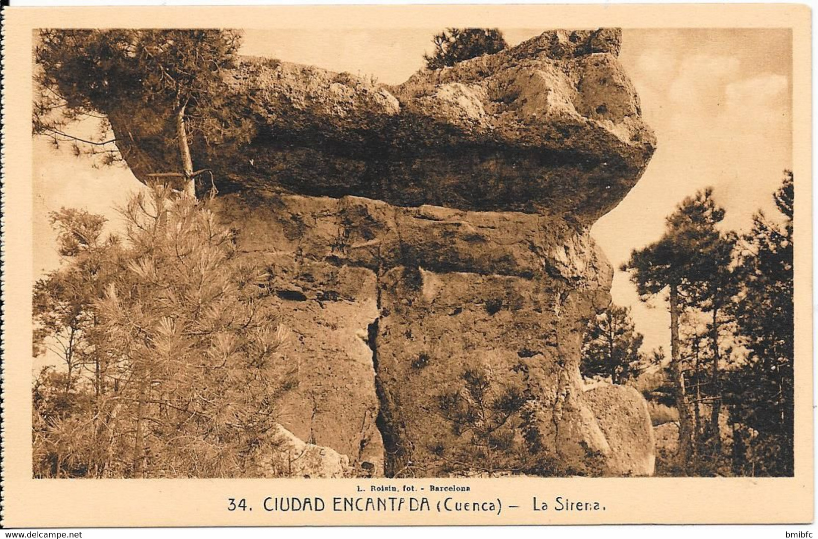 ( Thème Rocher) - CIUDAD ENCANTADA (Cuenca) - La Sirena - Cuenca