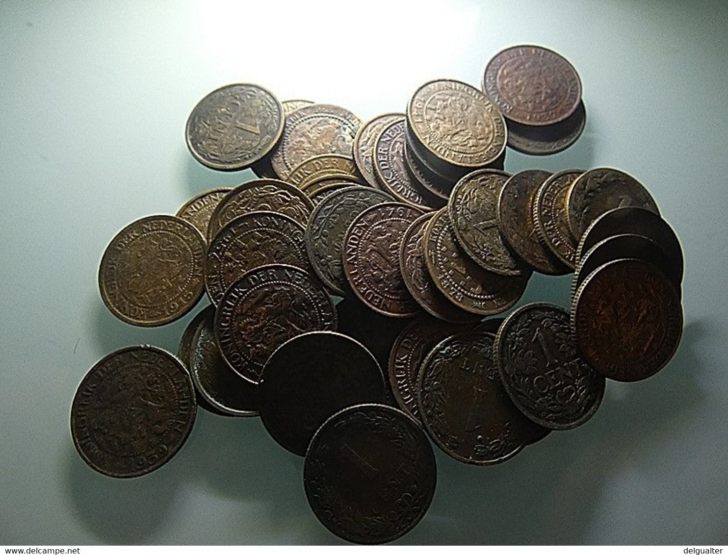 Netherlands Lot 40 Coins 1 Cent - Kiloware - Münzen