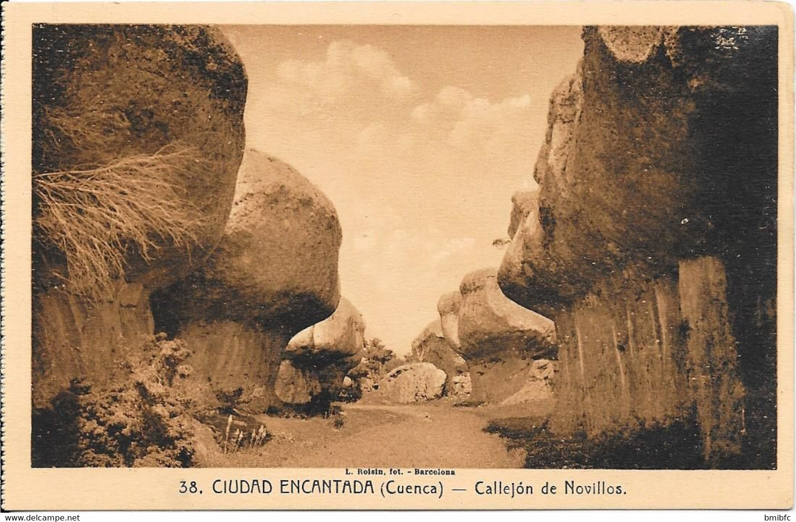 ( Thème Rocher) - CIUDAD ENCANTADA (Cuenca) - Callejon De Novillos - Cuenca