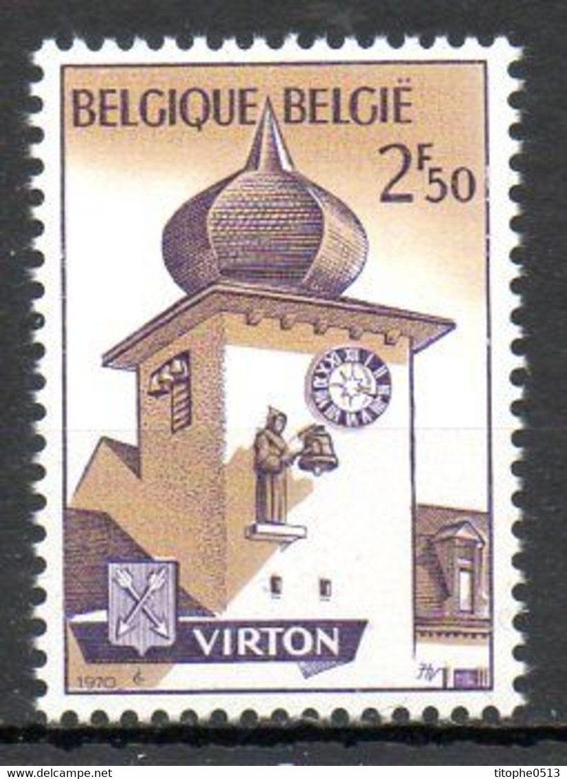 BELGIQUE. N°1537 De 1970. Horloge De Virton. - Horlogerie